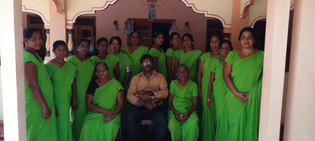 உதவும் இதயங்கள் நிறுவனத்தின்கிராமிய முற்போக்கு மகளிர் ஒன்றியத்தின் மல்லிகைத்திவு புதுக்குடியிருப்பு Helping Hearts eV